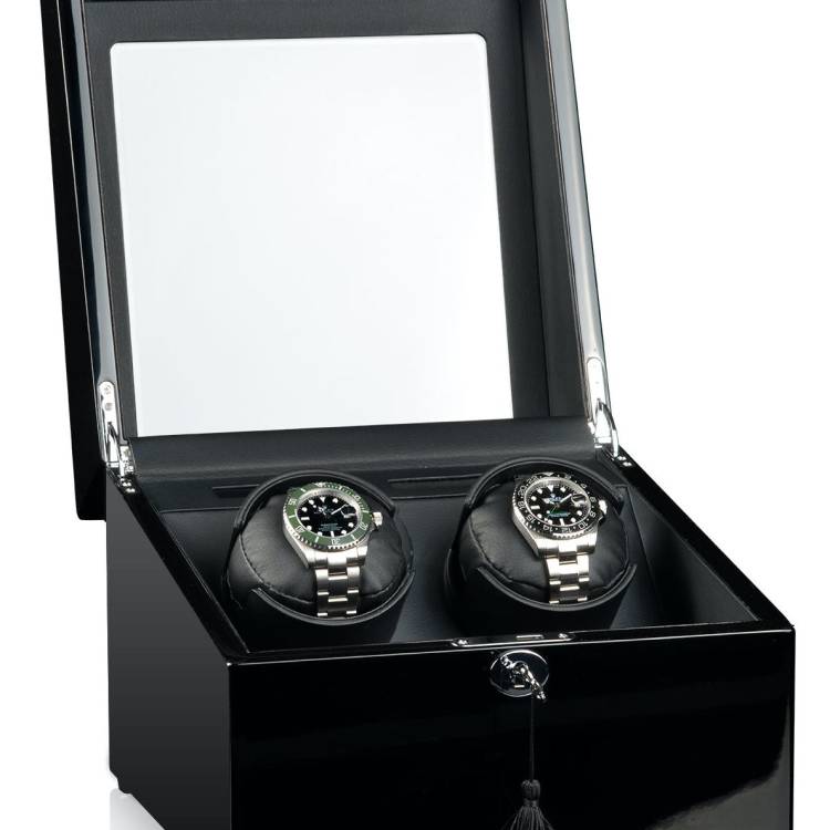 Designhuette Watch Winder Munchen 2 Black/Black - Black
