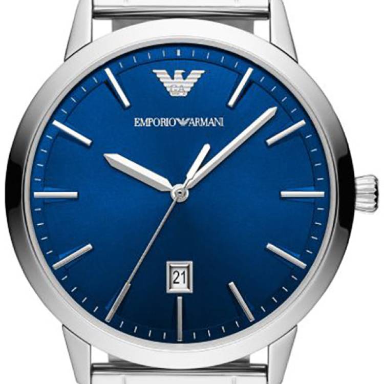 Emporio Armani Watch Ruggero Men - Blue