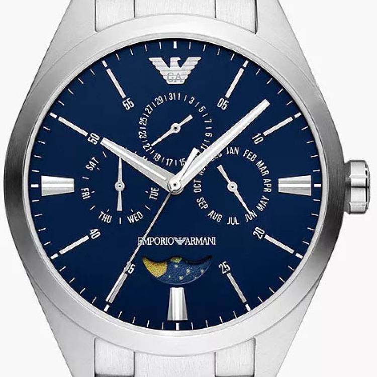 Emporio Armani Watch Moonphase Mens