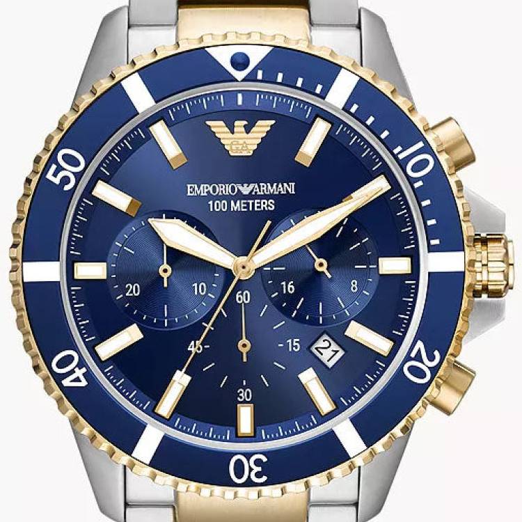Emporio Armani Watch Chronograph Mens