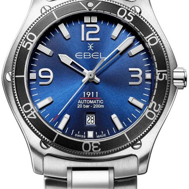 Ebel Watch 1911 Mens - Blue