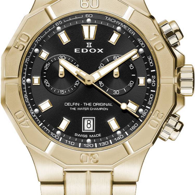 Edox Watch Delfin The Original Chronograph