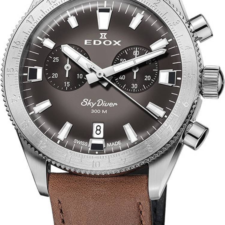 Edox Watch Skydiver Chronograph Limited Edition