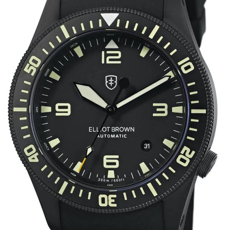 Elliot Brown Watch Holton Automatic - Black