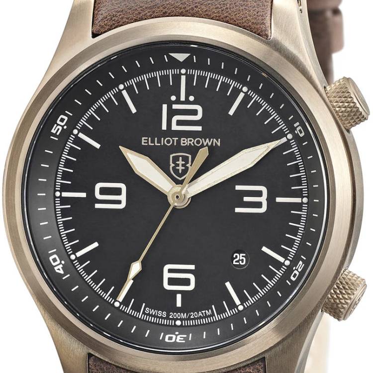 Elliot Brown Watch Canford - Black