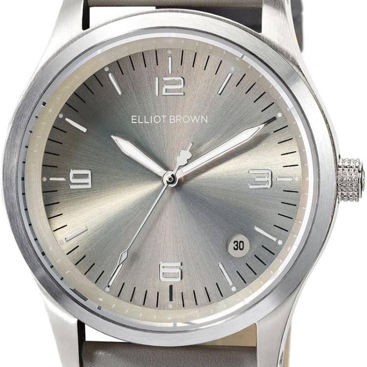 Elliot Brown Watch Kimmeridge - Silver