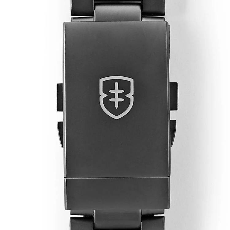 Elliot Brown Bracelet 22mm Sandblast Gunmetal Grey PVD