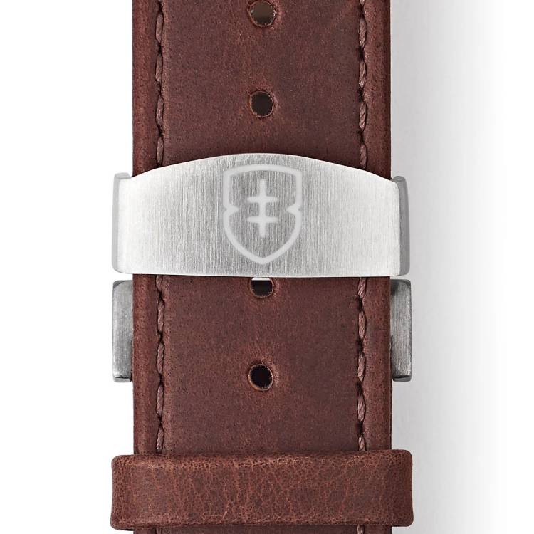 Elliot Brown Leather 22mm Mid Brown Pull Up Deployment
