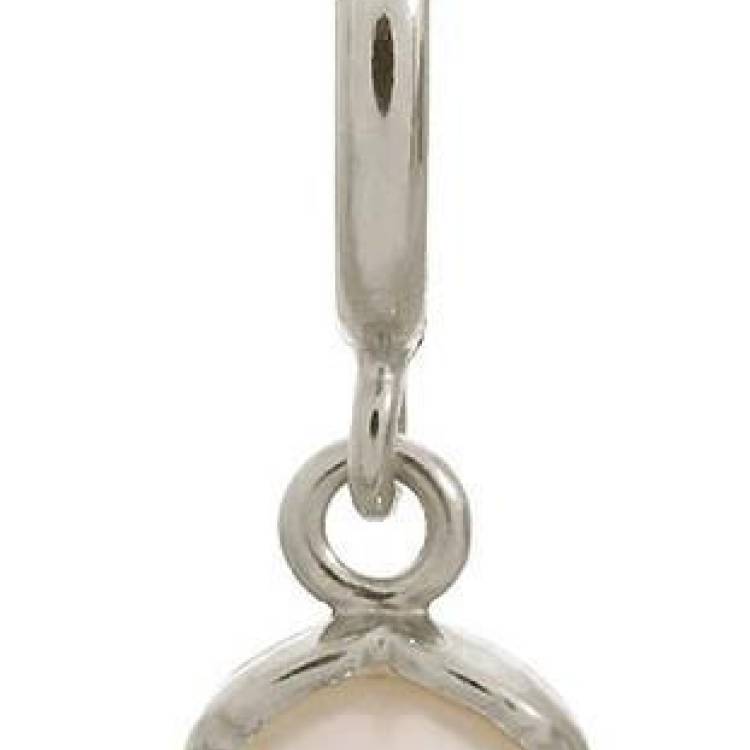 Endless Jewellery Charm Apple Pearl White Silver - Silver