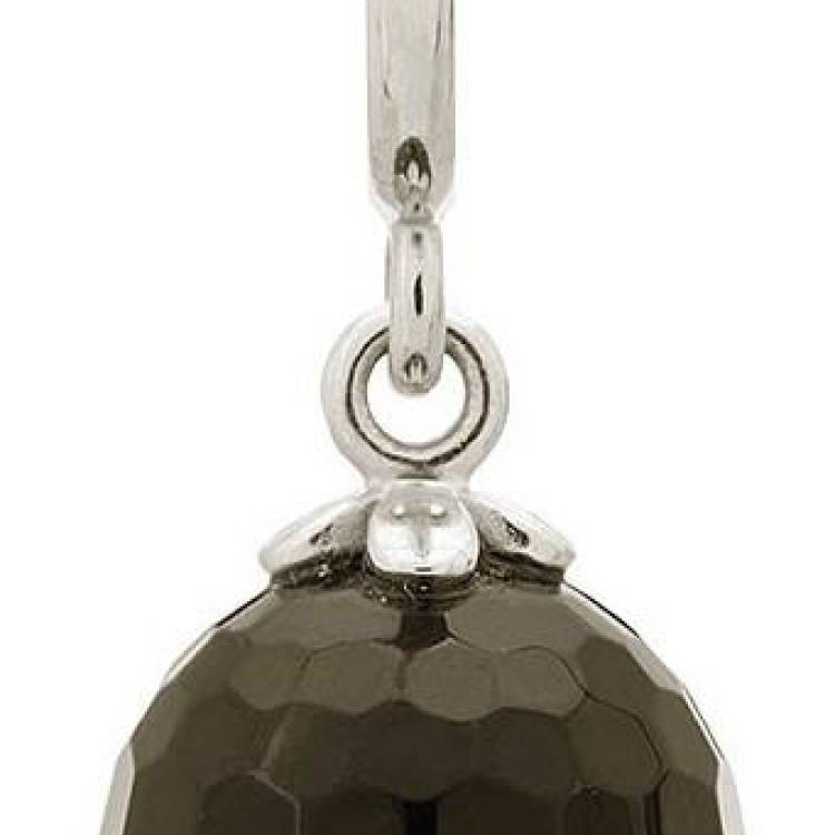 Endless Jewellery Charm Love Drop Black Silver - Silver