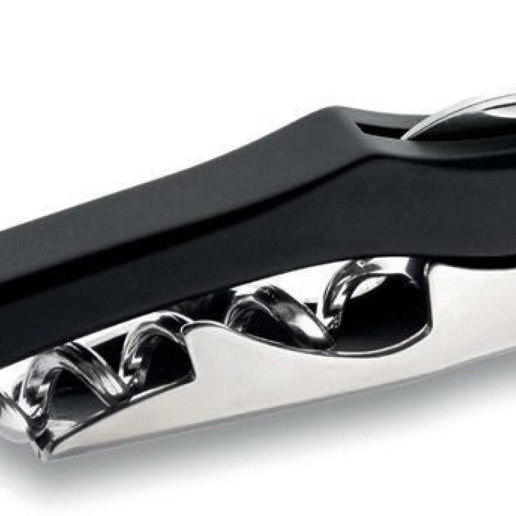 Farfalli XL Aluminium Corkscrew - Black - Black