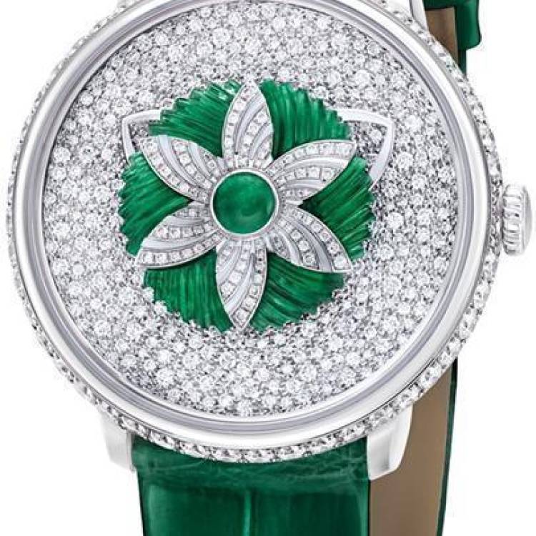 Faberge Watch Dalliance Lady Libertine II White Gold - Silver