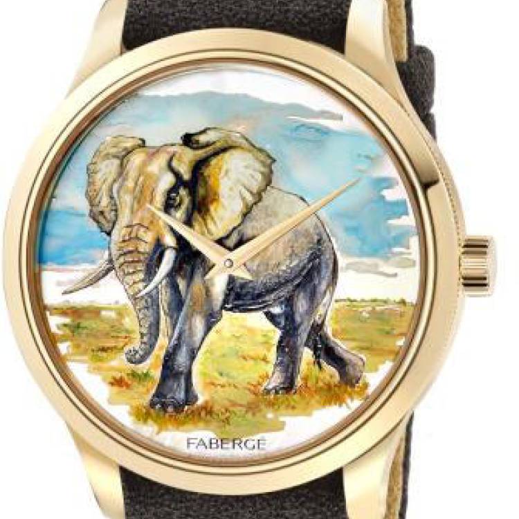 Faberge Watch Altruist Wilderness Elephant Limited Edition - Multicolour