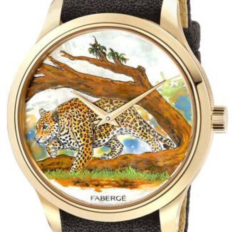 Faberge Watch Altruist Wilderness Leopard Limited Edition - Multicolour