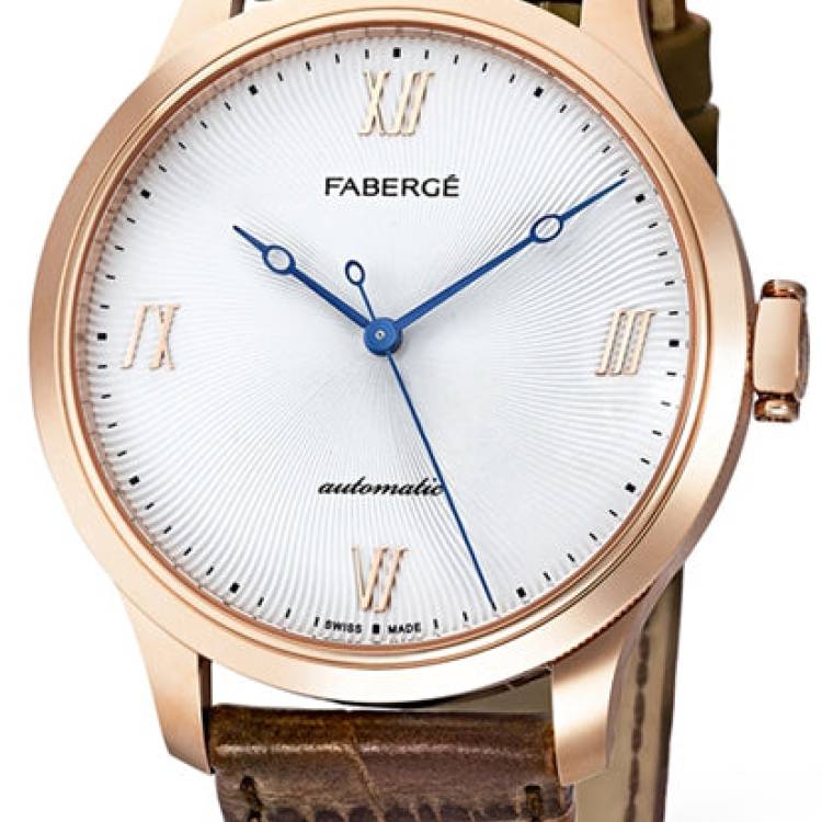 Faberge Watch Altruist 18 Karat Rose Gold - White