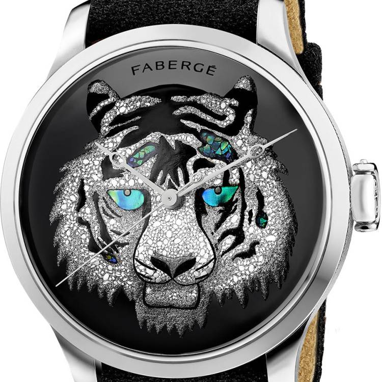 Faberge Watch Altruist Makie Tiger Limited Edition - Black