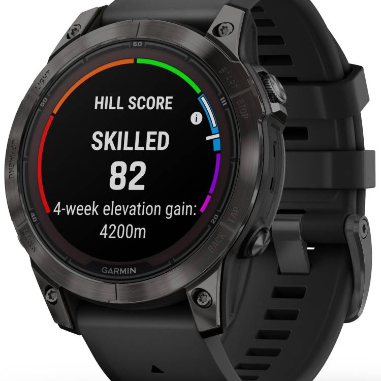 Garmin Watch Fenix 7 Pro Sapphire Solar Carbon Grey Titanium
