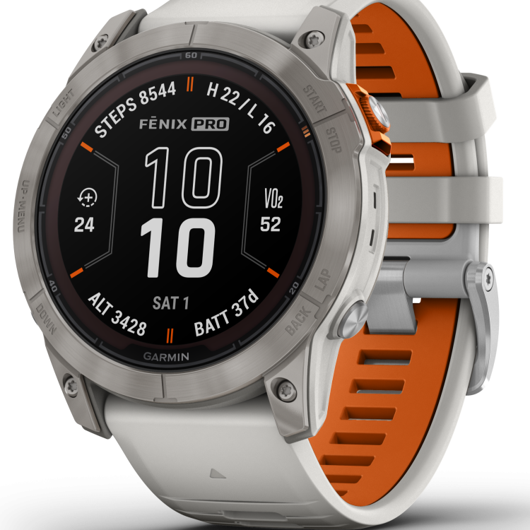 Garmin Watch Fenix 7X Pro Sapphire Solar Titanium