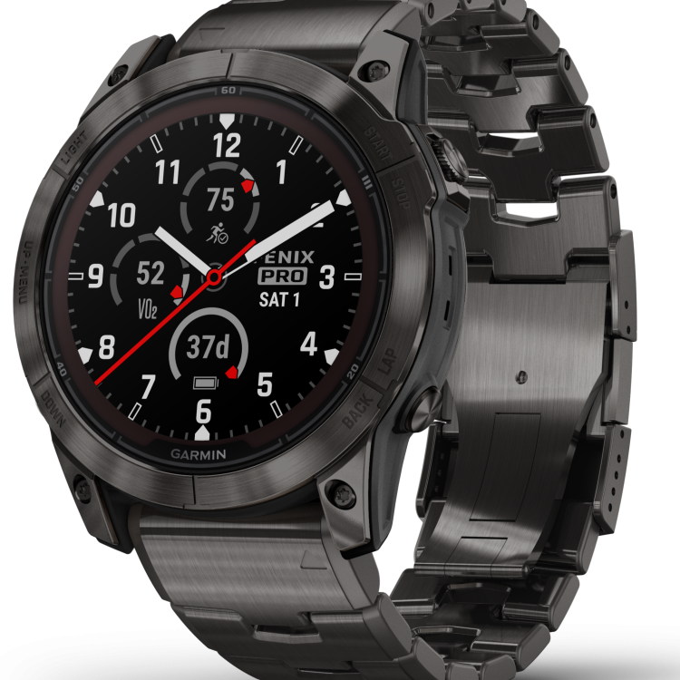 Garmin Watch Fenix 7X Pro Sapphire Solar Carbon Grey Titanium
