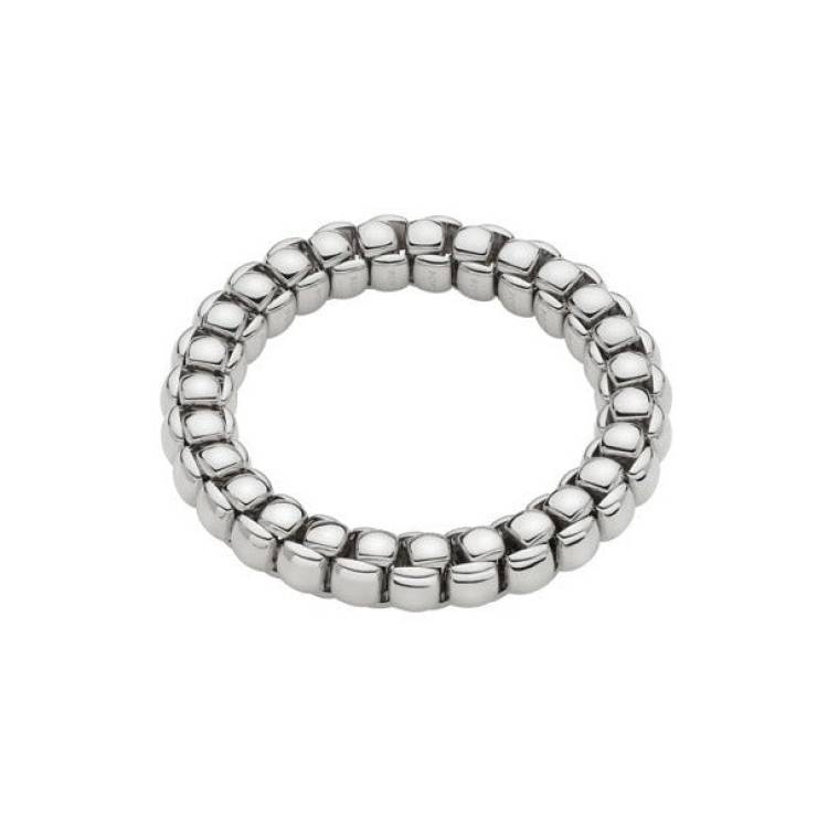 Fope Luna 18ct White Gold Flexible Bracelet - XS