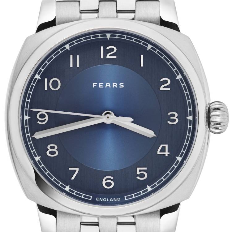 Fears Watch Brunswick 40 Blue Bracelet