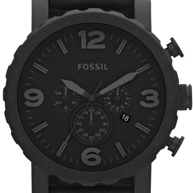 Fossil Watch Nate Mens D - Black