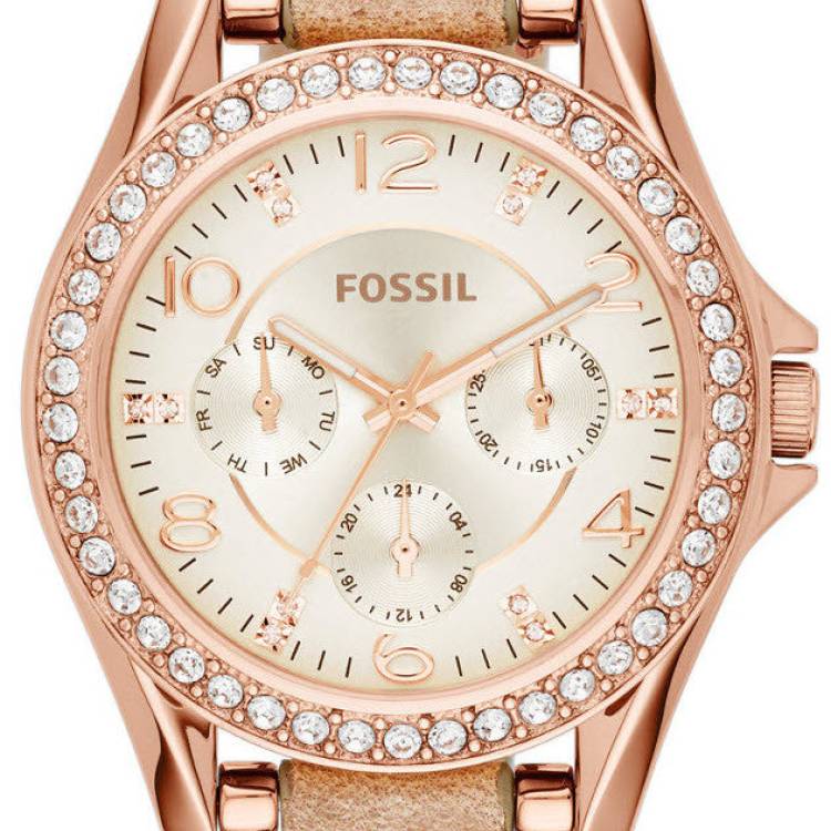 Fossil Watch Riley Ladies - Silver