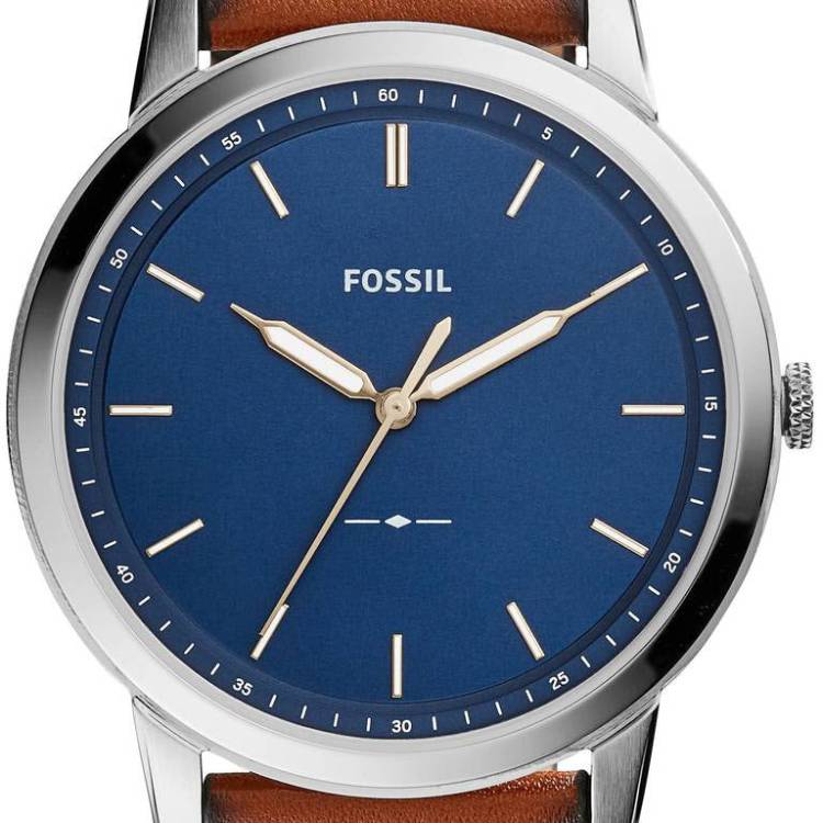 Fossil Watch The Minimalist Mens - Blue