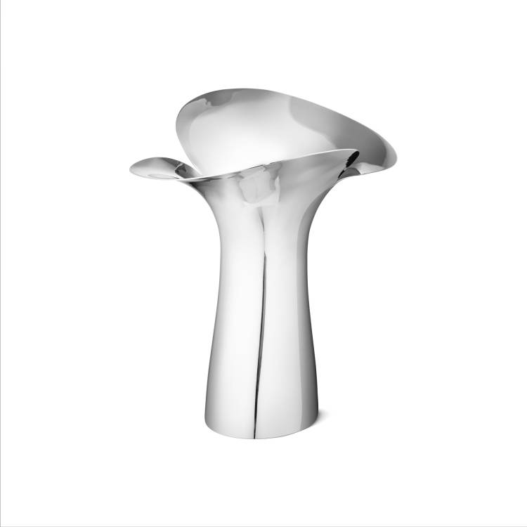Georg Jensen Bloom Botanica Stainless Steel Large Vase - Silver