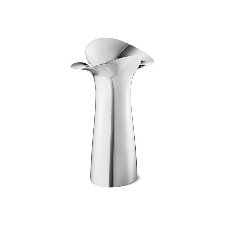 Georg Jensen Bloom Botanica Stainless Steel Medium Vase - Silver
