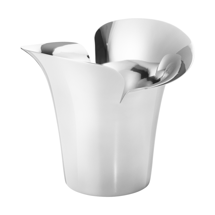 Georg Jensen Bloom Botanica Stainless Steel Small Flower Pot - Silver