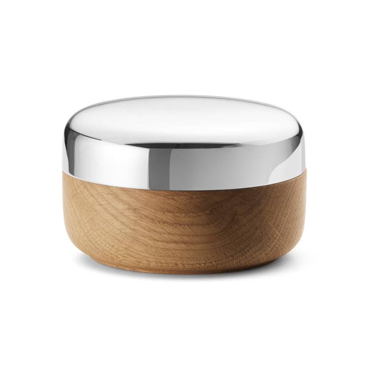 Georg Jensen Alfredo Stainless Steel Salt Jar