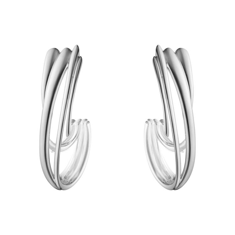 Georg Jensen Arc Sterling Silver Earrings