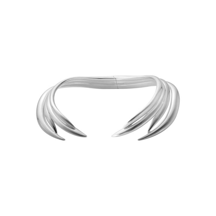 Georg Jensen Arc Sterling Silver Hinged Choker