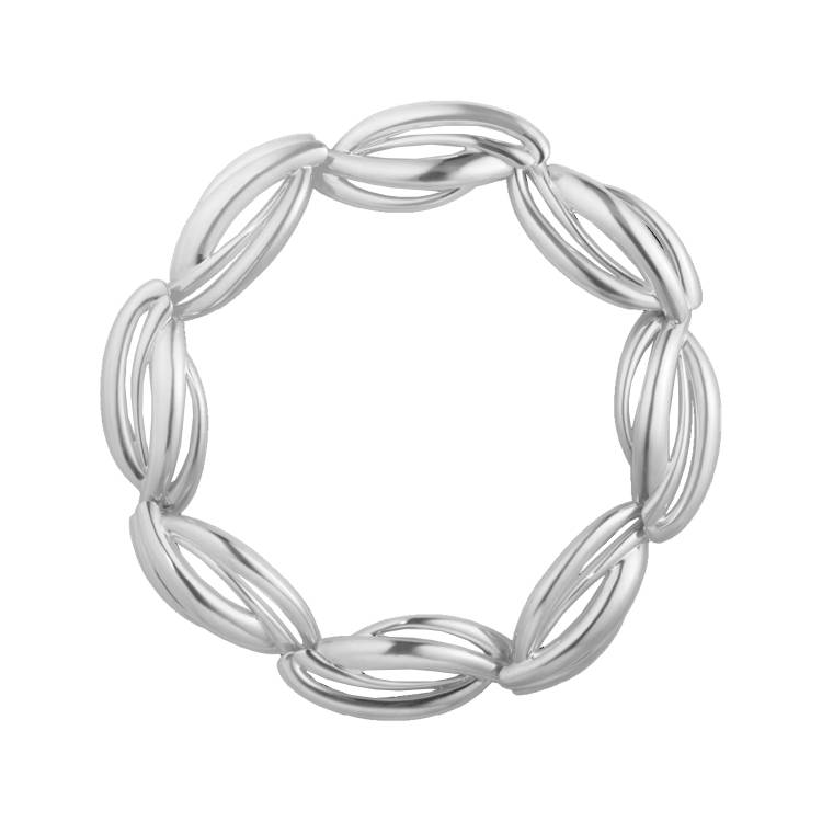 Georg Jensen Arc Sterling Silver Necklace - ML
