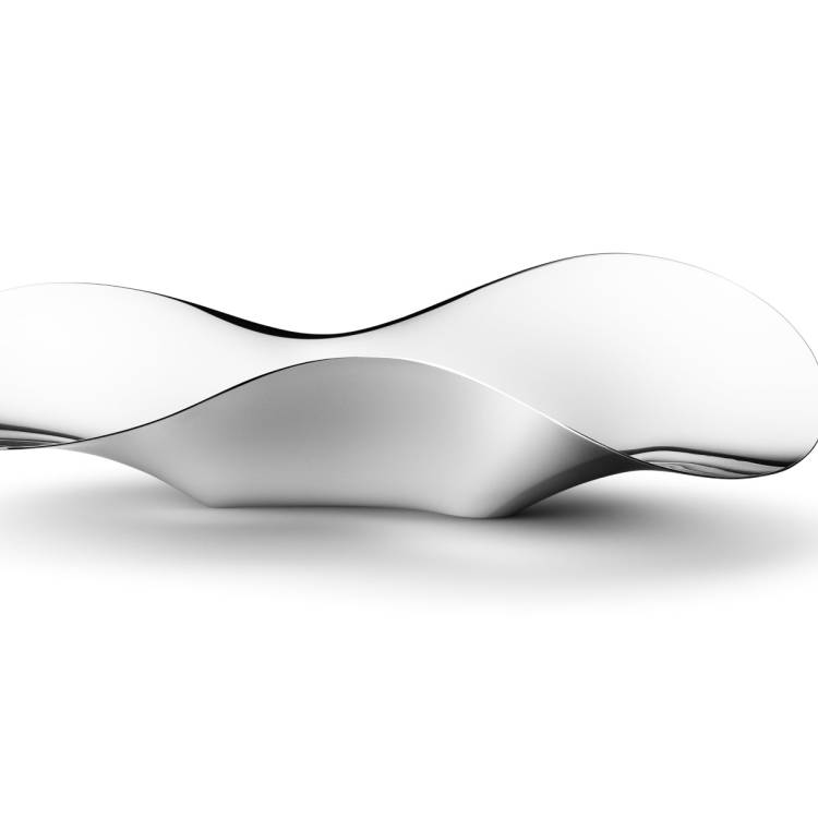 Georg Jensen Indulgence Stainless Steel Strawberry Bowl - Silver