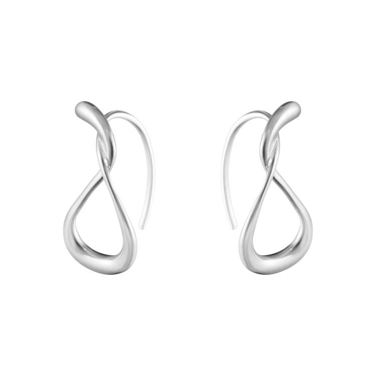 Georg Jensen Mercy Sterling Silver Small Hoop Earrings