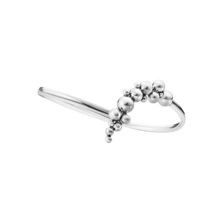 Georg Jensen Moonlight Grapes Sterling Silver Bangle - M