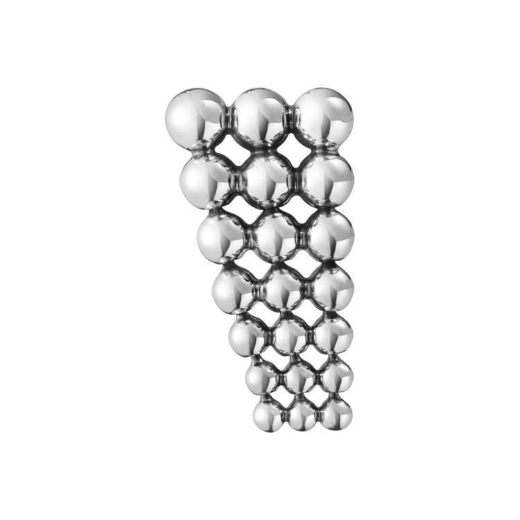 Georg Jensen Moonlight Grapes Sterling Silver Single Earring Right