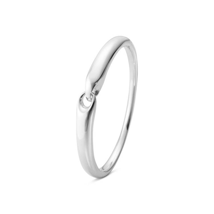 Georg Jensen Reflect Sterling Silver Graduated Bangle - Small