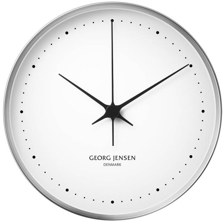 Georg Jensen Clock Koppel 30cm - White