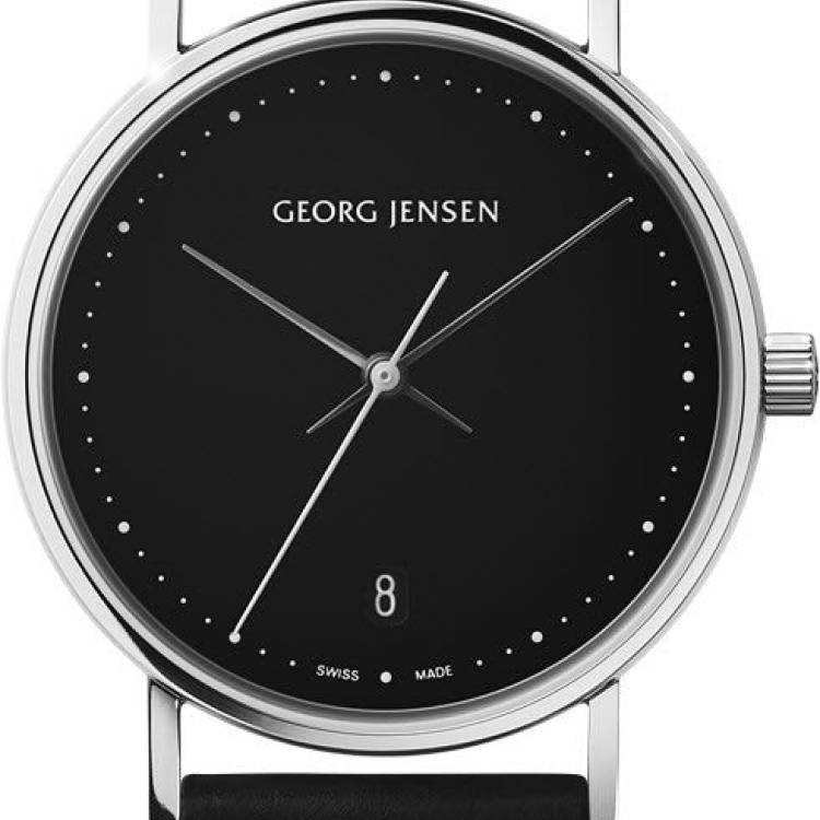 Georg Jensen Watch Koppel 32mm Quartz - Black