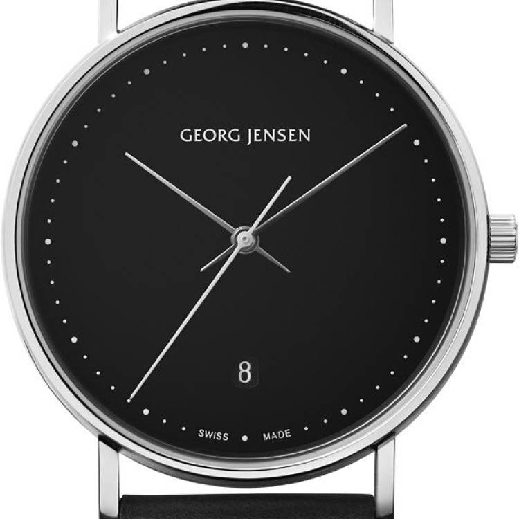 Georg Jensen Watch Koppel 38mm Quartz - Black