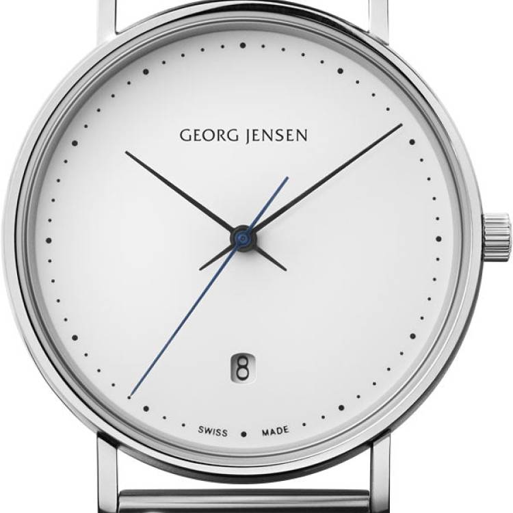 Georg Jensen Watch Koppel Quartz - White