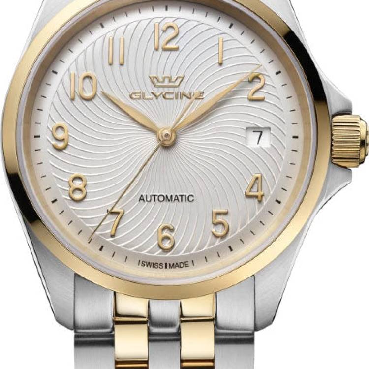 Glycine Watch Combat 6 Lady Classic 36 - Silver