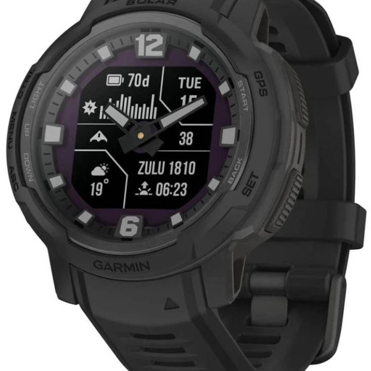 Garmin Watch Instinct Crossover Solar Tactical Edition Black