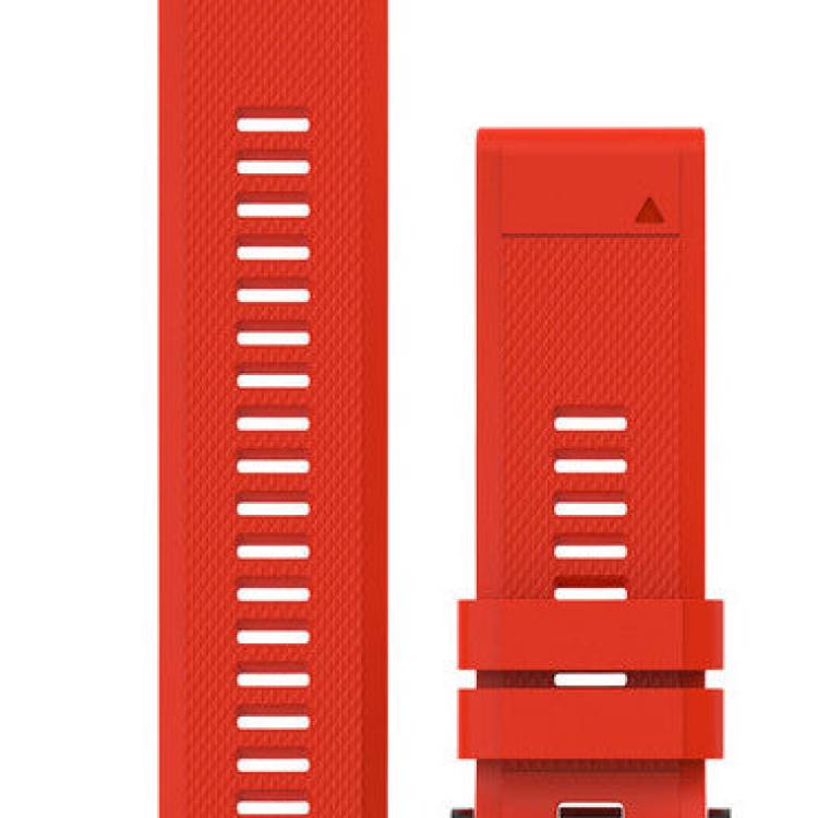 Garmin Watch Band QuickFit 26 Amp Flame Red Silicone D