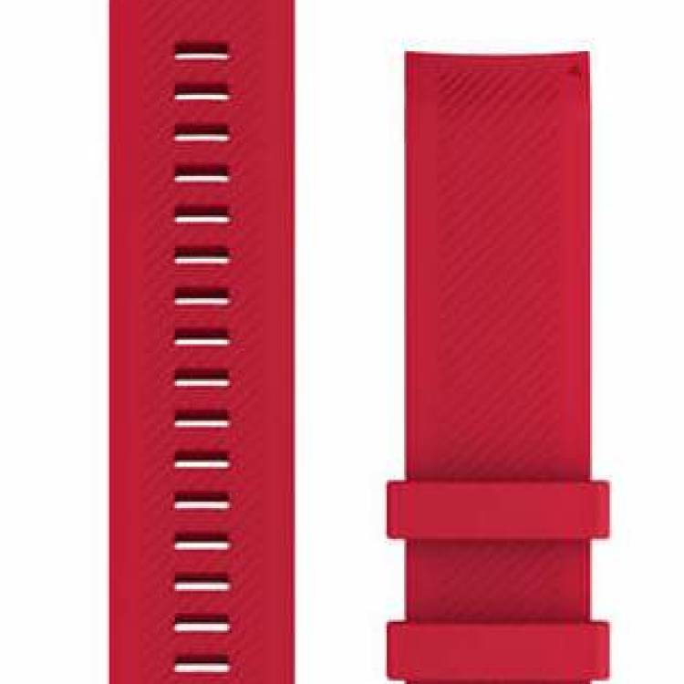 Garmin Watch Band QuickFit 22 Plasma Red Silicone - Red