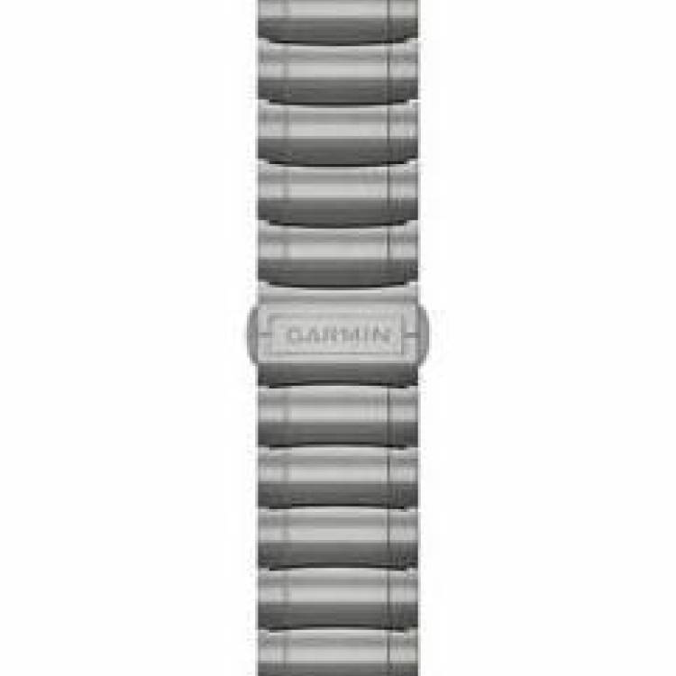 Garmin Watch Band QuickFit 22 Hybrid Metal Bracelet - Silver