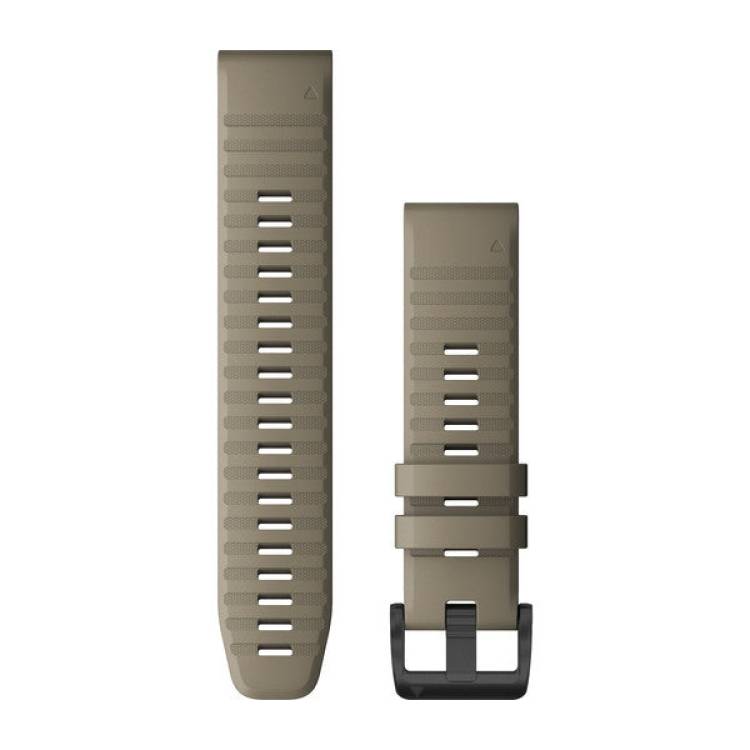 Garmin Watch Band QuickFit 22 Dark Sandstone Silicone - Sandstone